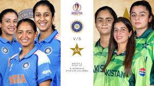 Clash between India and Pakistan women cricketers